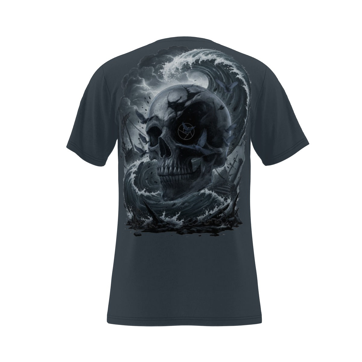 Storm Tide Skull and Crow LKWP Jersey T-Shirt