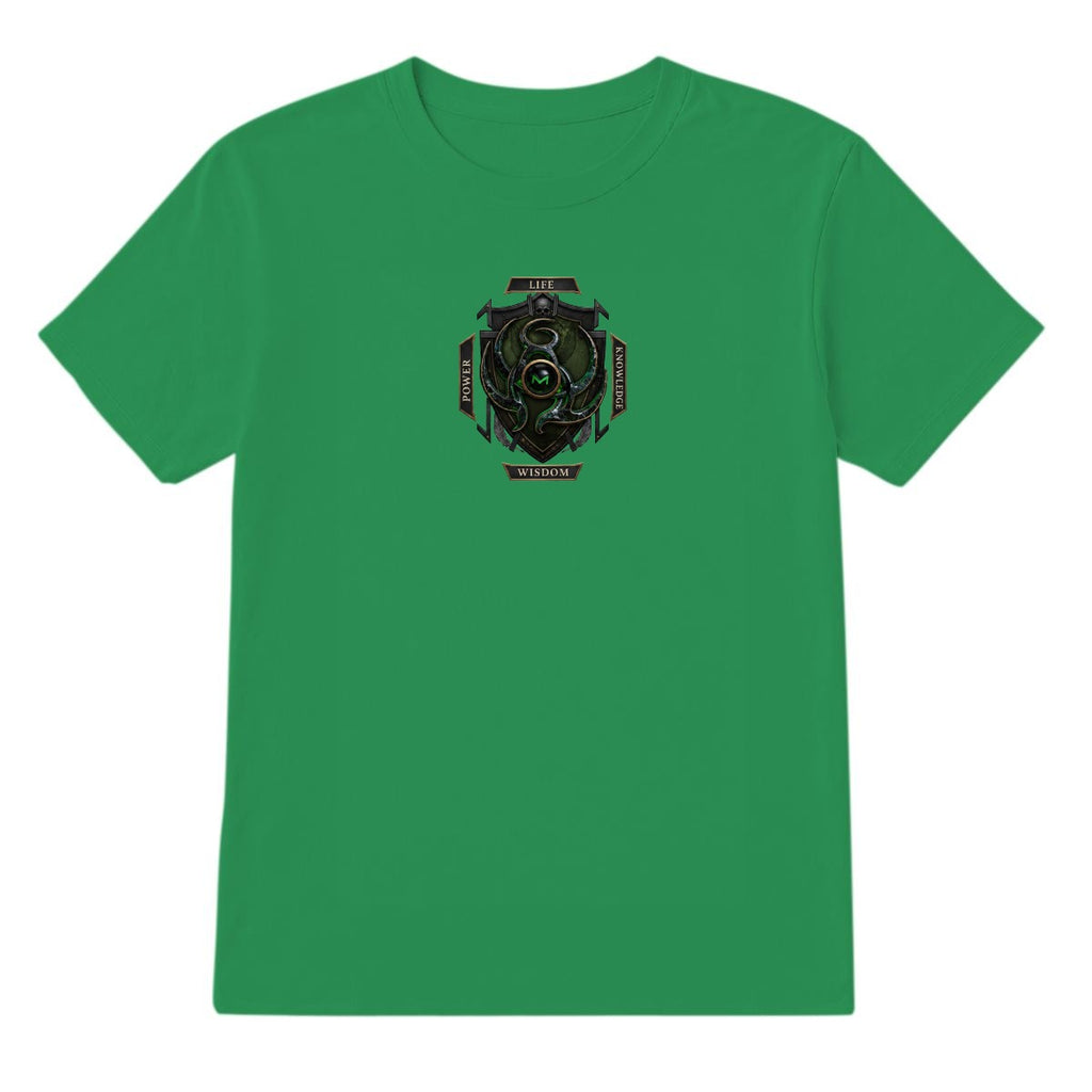 Emerald Skull and Crow LKWP Graphic T-Shirt