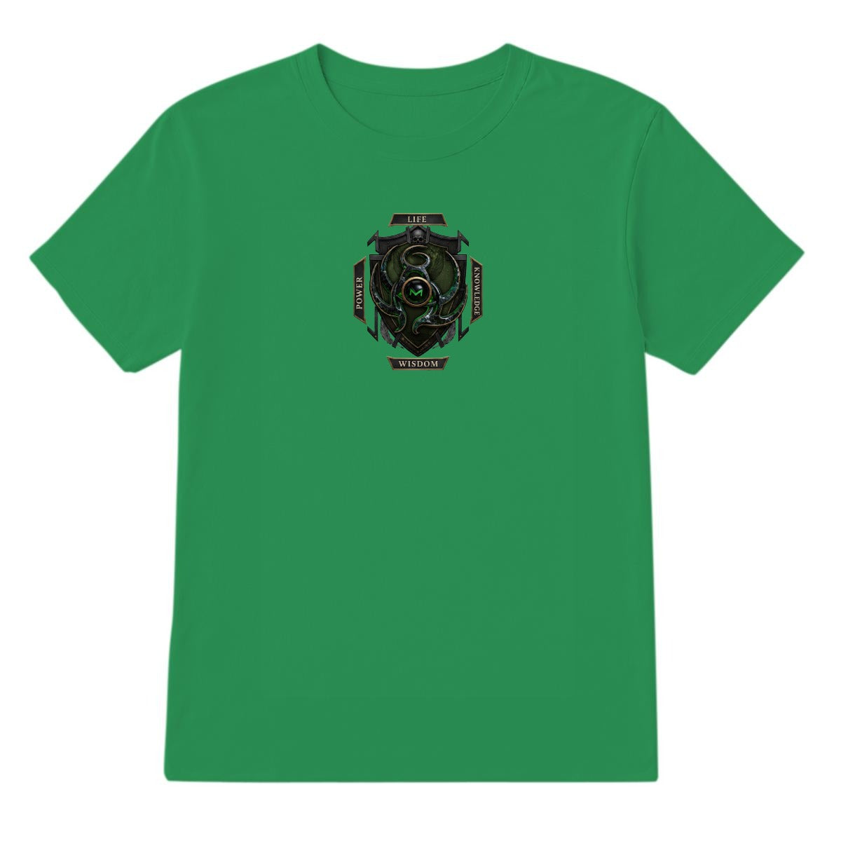 Emerald Skull and Crow LKWP Graphic T-Shirt