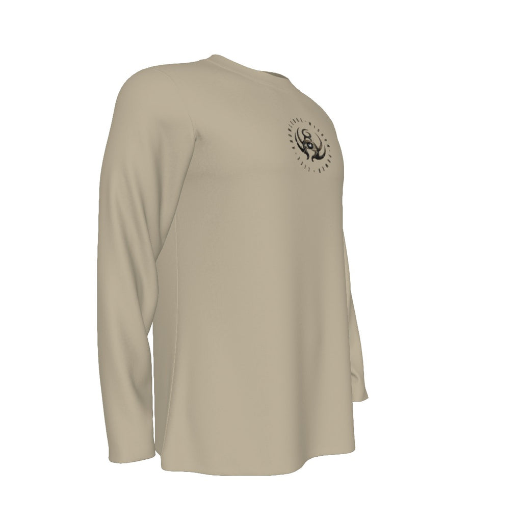 All-Over Print Long Sleeve T-Shirt | 190GSM Cotton