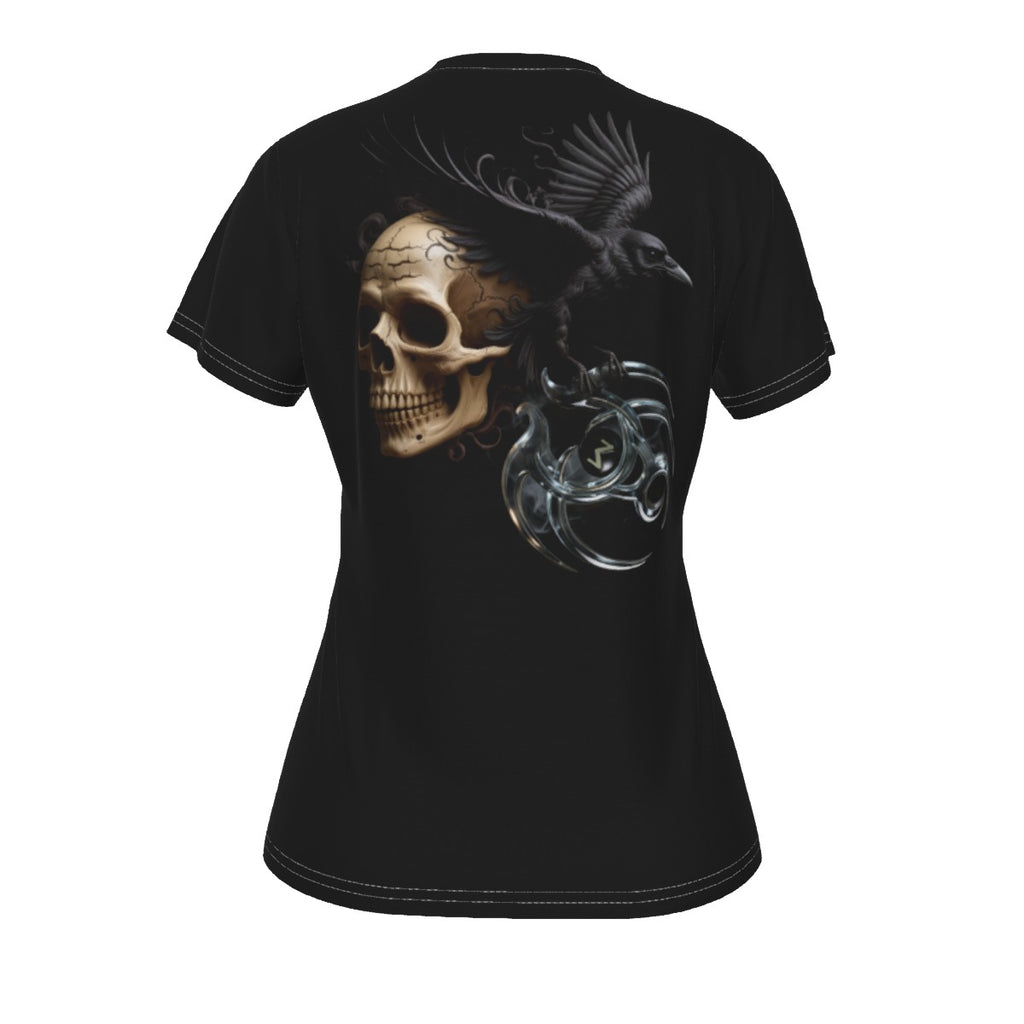 All-Over Print V-neck Women's T-shirt