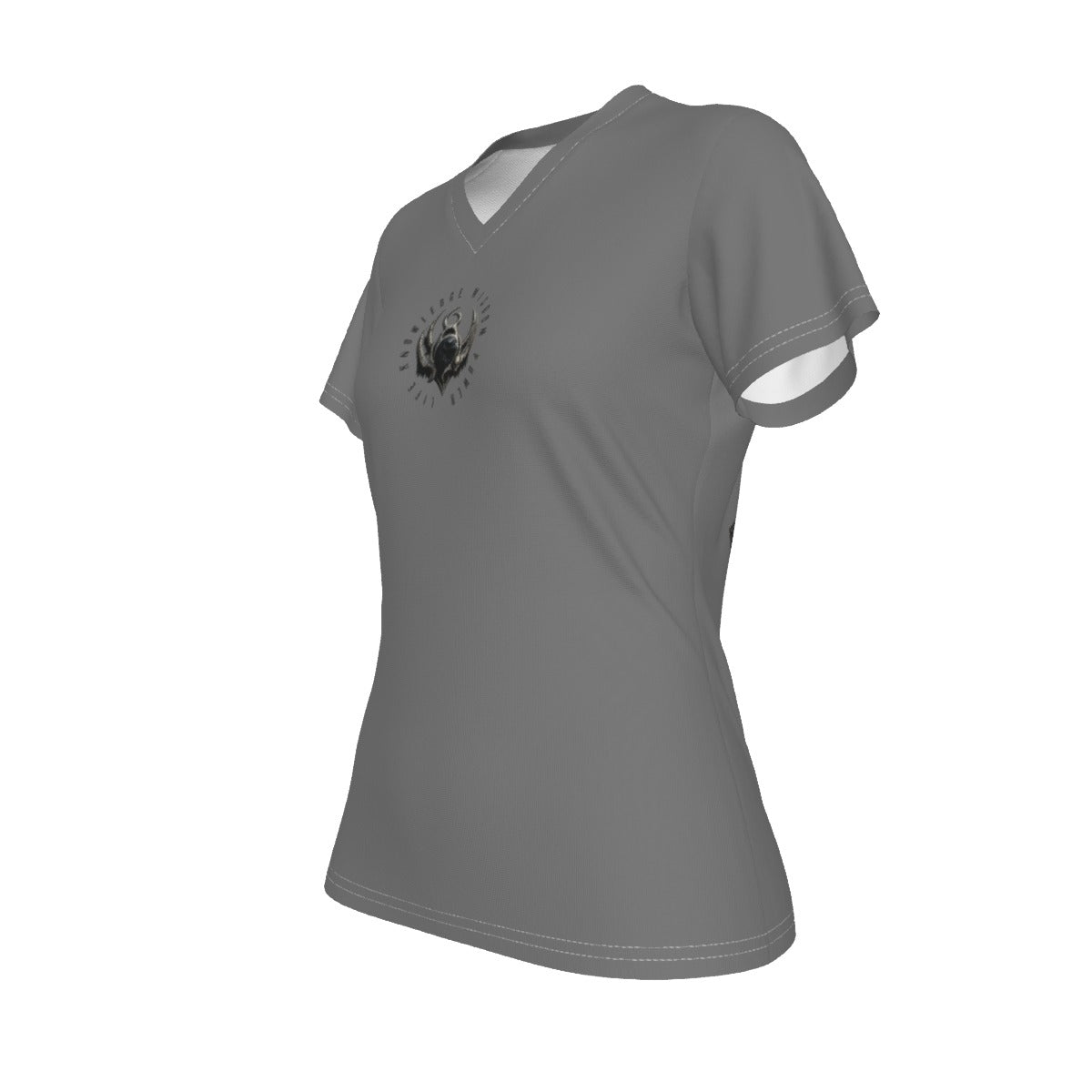 All-Over Print V-neck Women's T-shirt