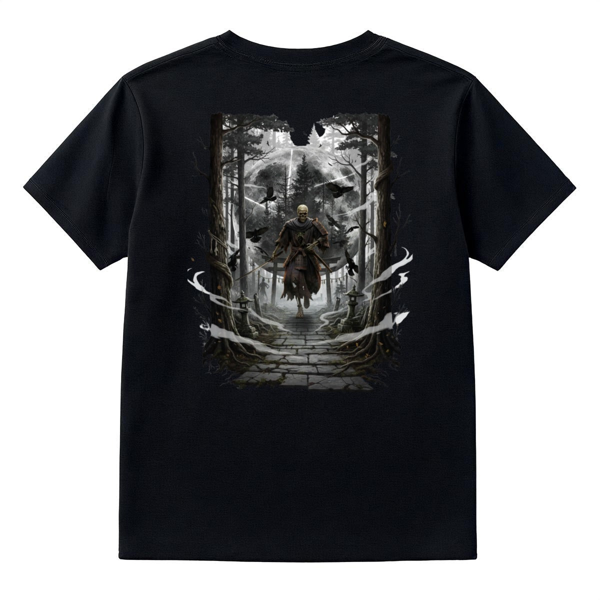 Crow’s Path Skull and Crow LKWP Graphic T-Shirt