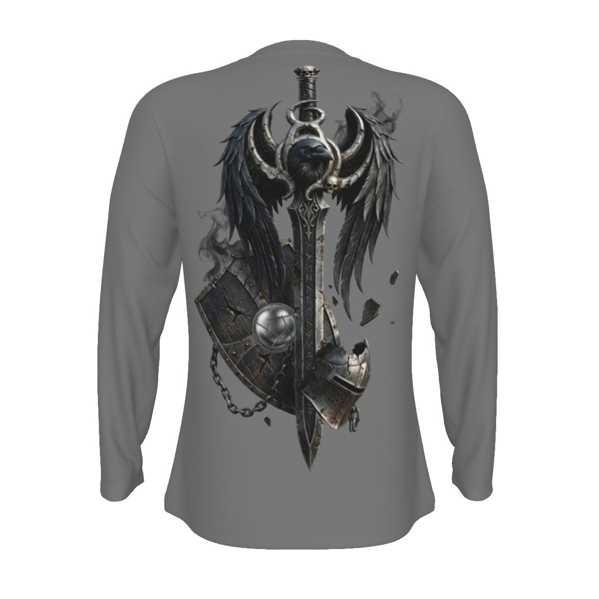 All-Over Print Long Sleeve T-Shirt | 190GSM Cotton