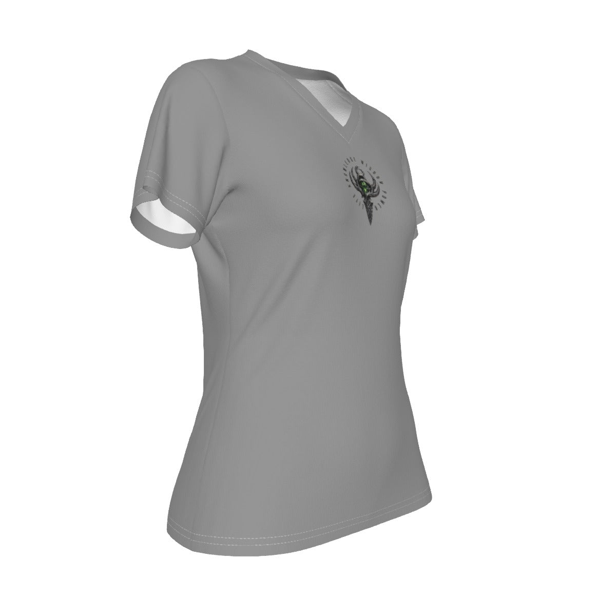 All-Over Print V-neck Women's T-shirt