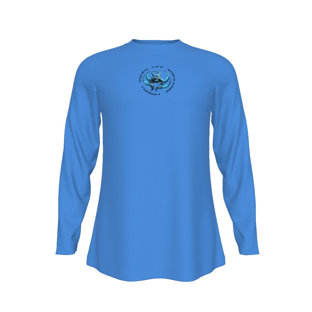 All-Over Print Long Sleeve T-Shirt | 190GSM Cotton