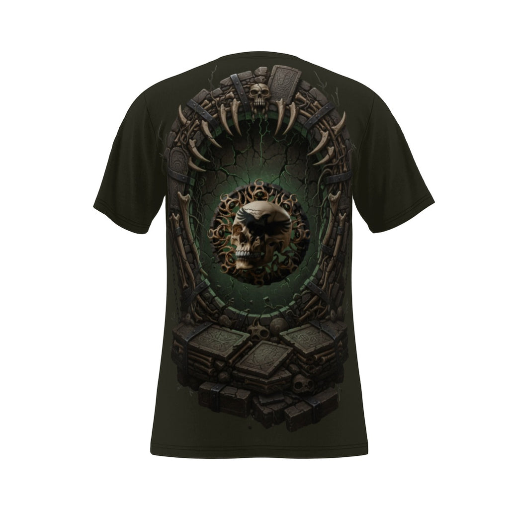 Ancient Portal Skull and Crow LKWP Jersey T-Shirt
