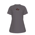 All-Over Print Women's Round Neck T-Shirt | 190GSM Cotton