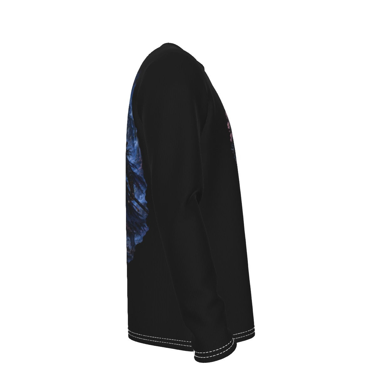 LKWP Moonlit Samurai Shrine Long-Sleeve Shirt – Life Knowledge Wisdom Power