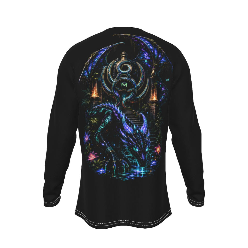 Celestial LKWP Emblem Long-Sleeve Shirt – Life Knowledge Wisdom Power Dark Fantasy Top