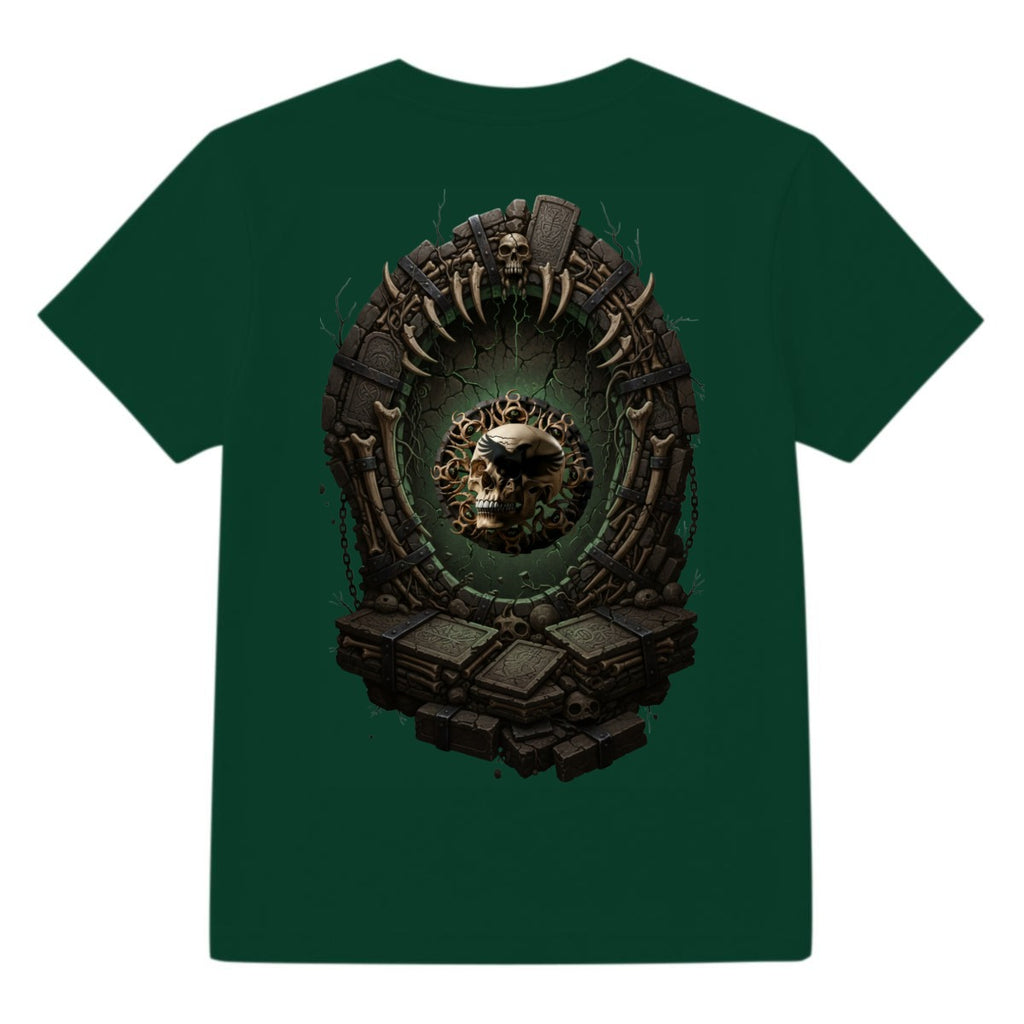 Ancient Portal Skull and Crow LKWP Graphic T-Shirt