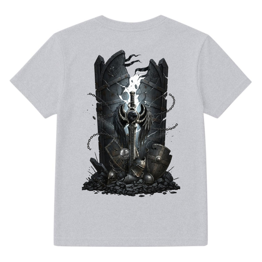 Shattered Guardian Skull and Crow LKWP Graphic T-Shirt