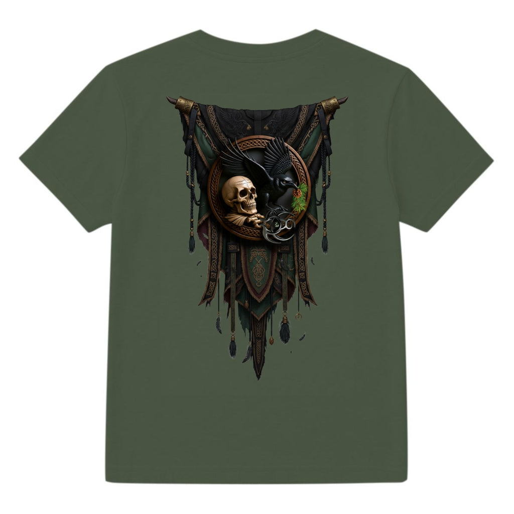 Raven Relic Skull and Crow LKWP Graphic T-Shirt