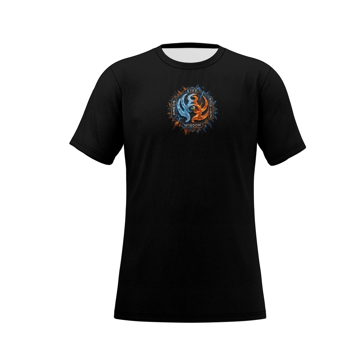 Shattered Elements Skull and Crow LKWP T-Shirt