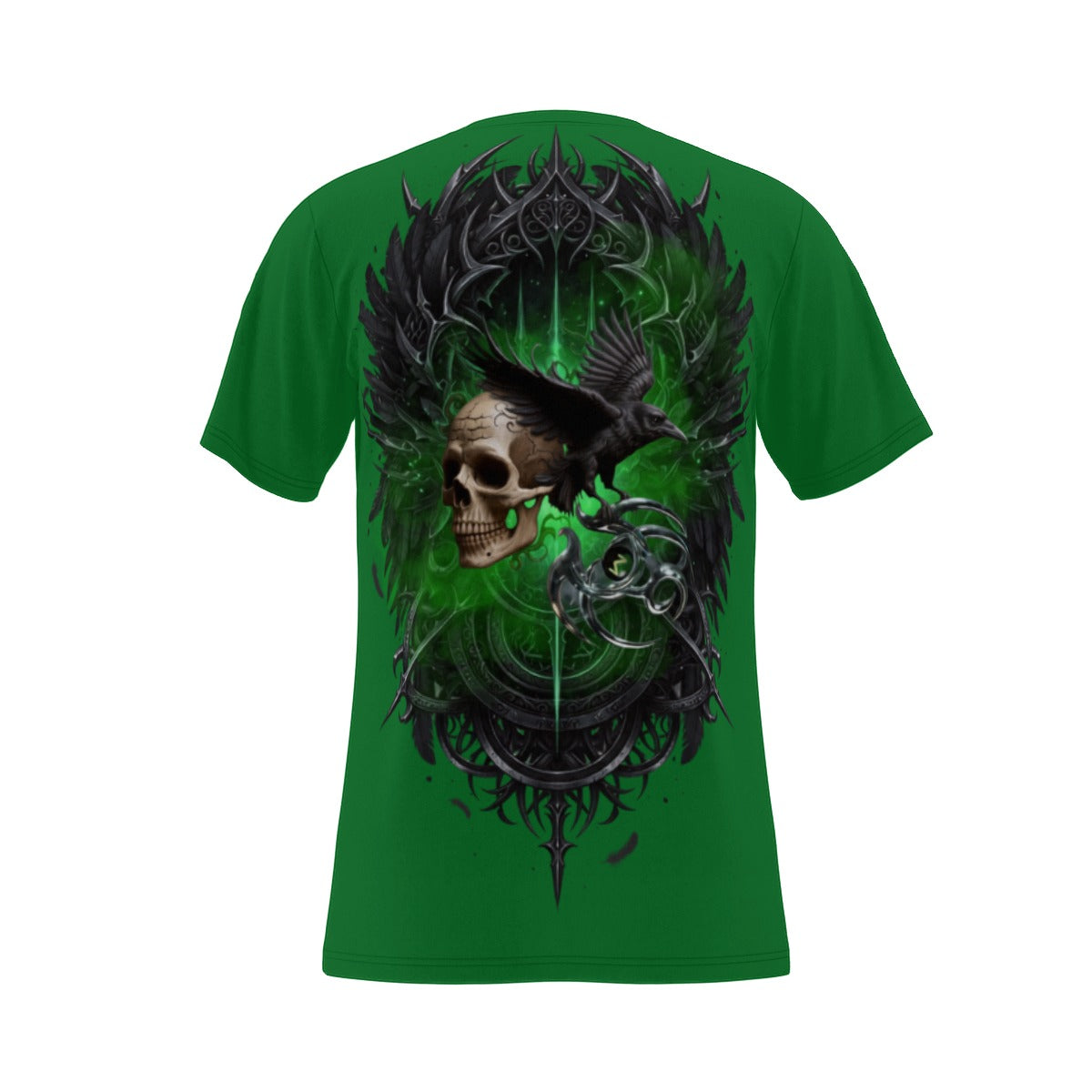 Emerald Omen Skull and Crow LKWP Jersey T-Shirt