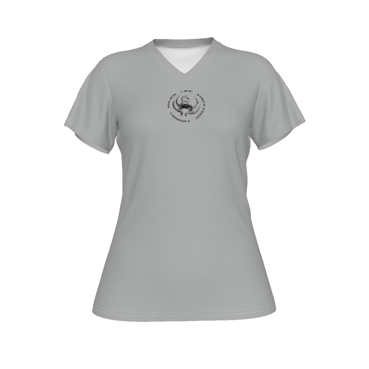 All-Over Print V-neck Women's T-shirt