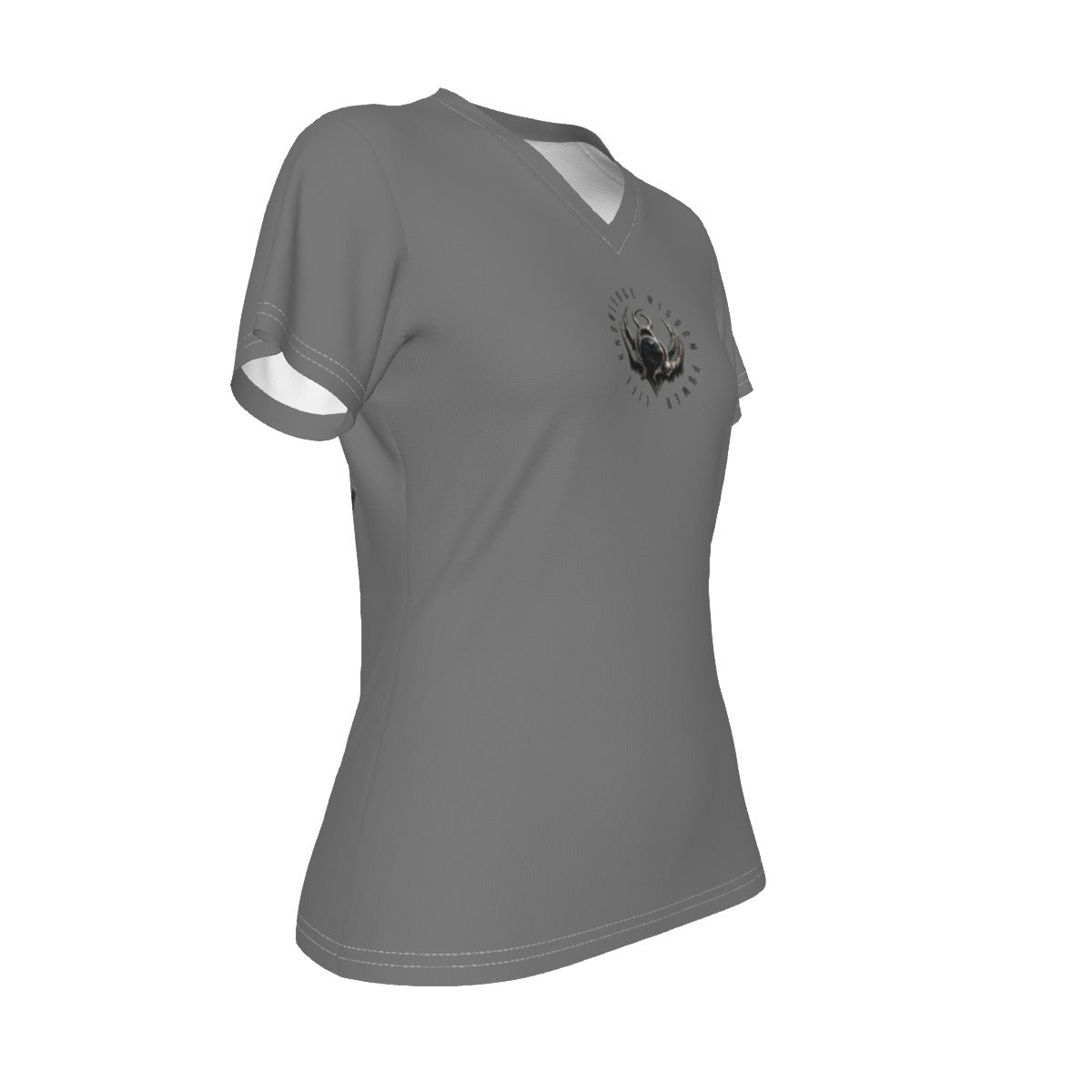 All-Over Print V-neck Women's T-shirt