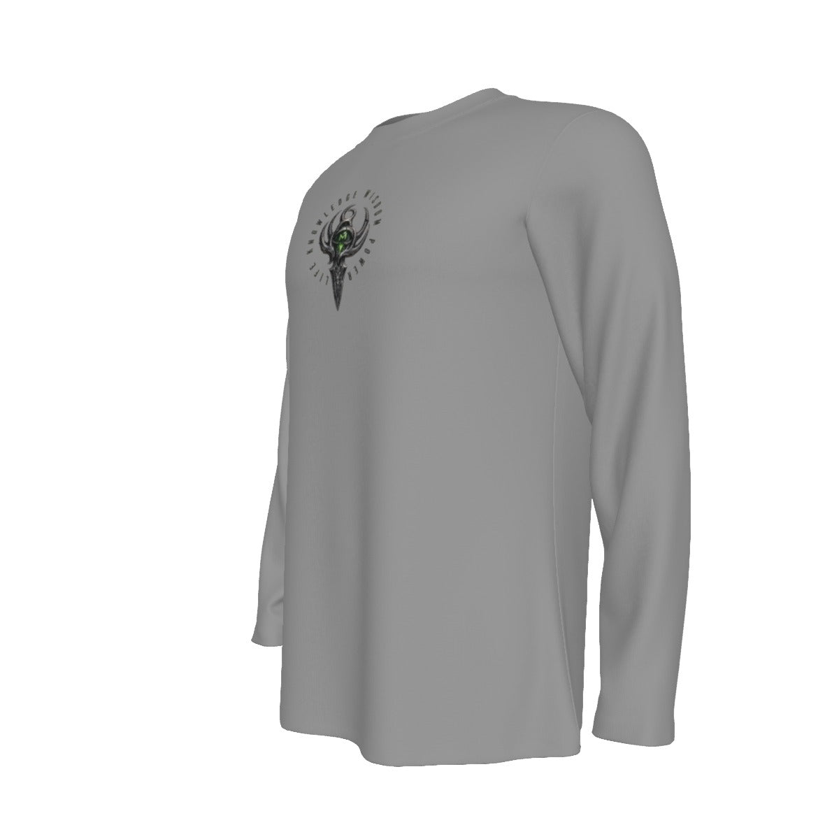 All-Over Print Long Sleeve T-Shirt | 190GSM Cotton