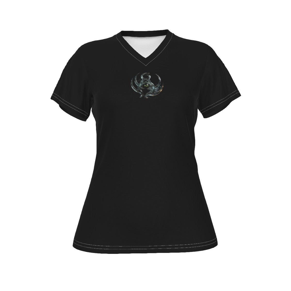 All-Over Print V-neck Women's T-shirt