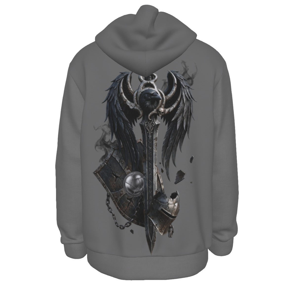 All-Over Print Men's Thicken Pullover Hoodie