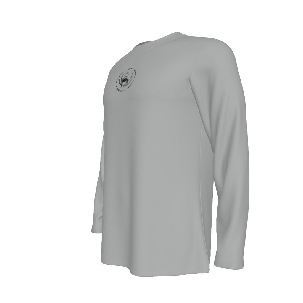 All-Over Print Long Sleeve T-Shirt | 190GSM Cotton