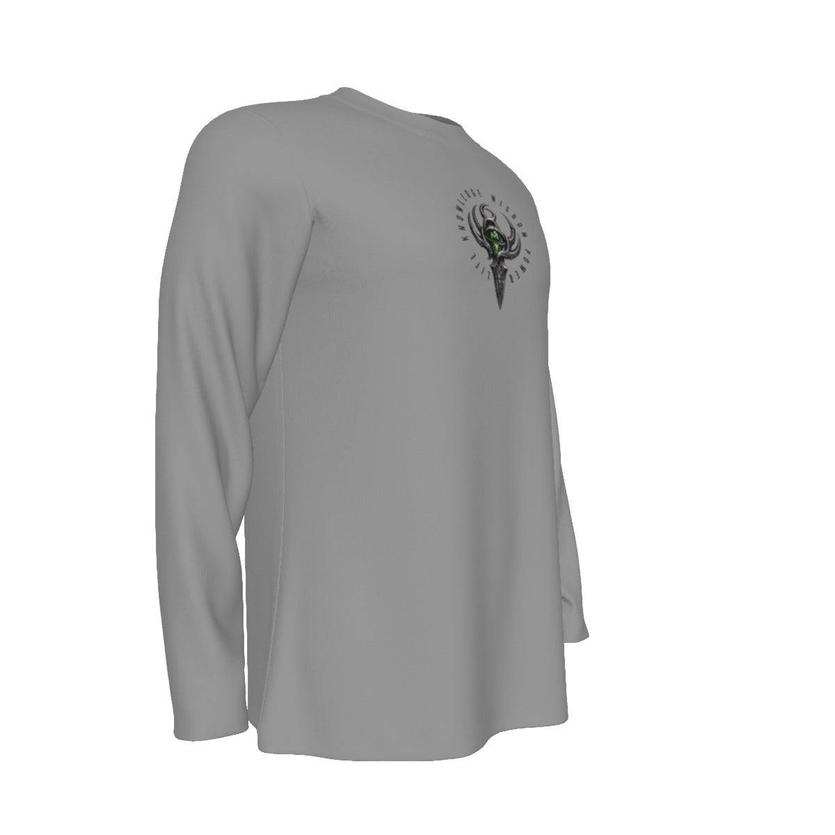 All-Over Print Long Sleeve T-Shirt | 190GSM Cotton