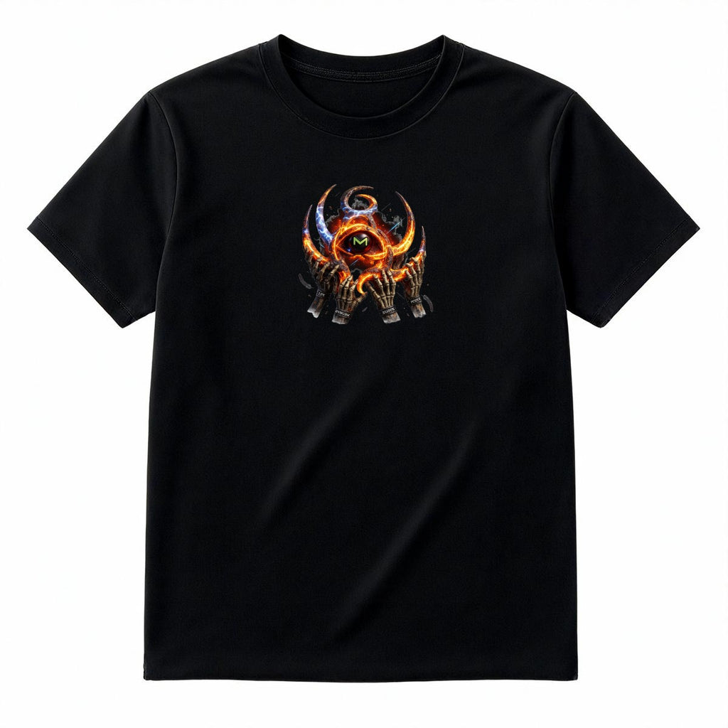 Inferno Eclipse Skull and Crow LKWP Graphic T-Shirt