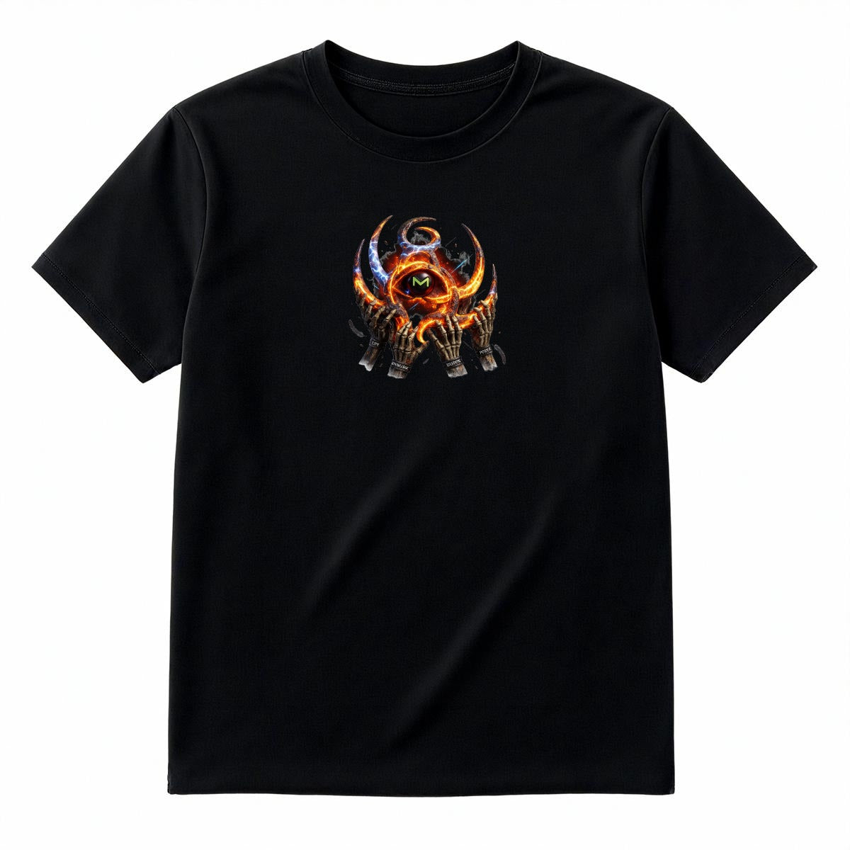 Inferno Eclipse Skull and Crow LKWP Graphic T-Shirt