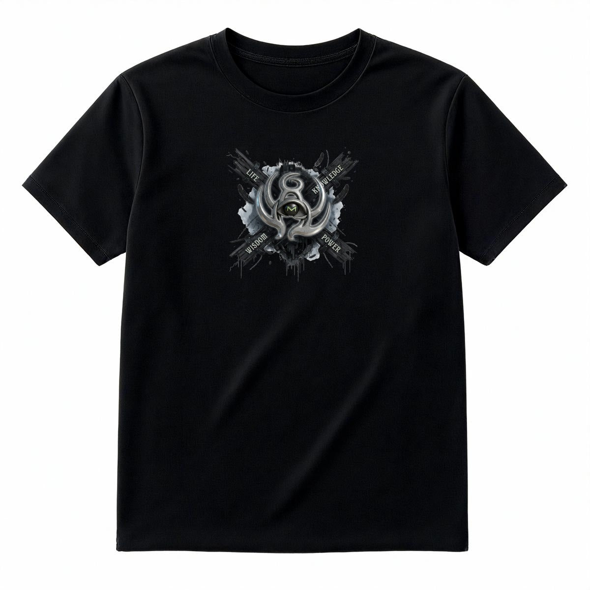 Crow’s Path Skull and Crow LKWP Graphic T-Shirt