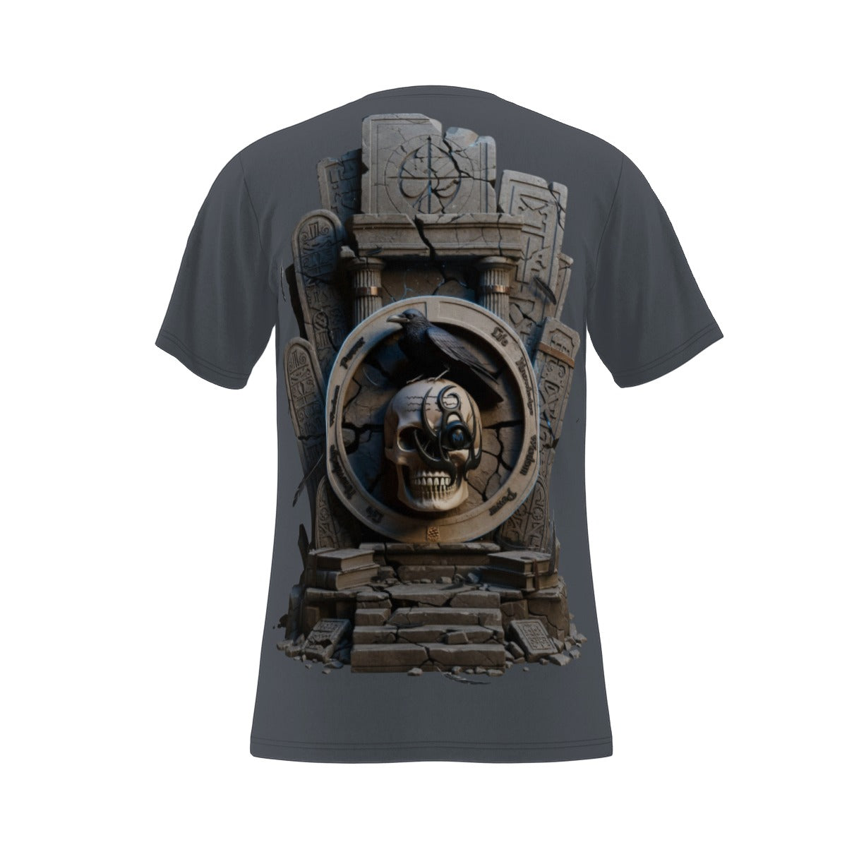 Ancient Sentinel Skull and Crow LKWP Jersey T-Shirt