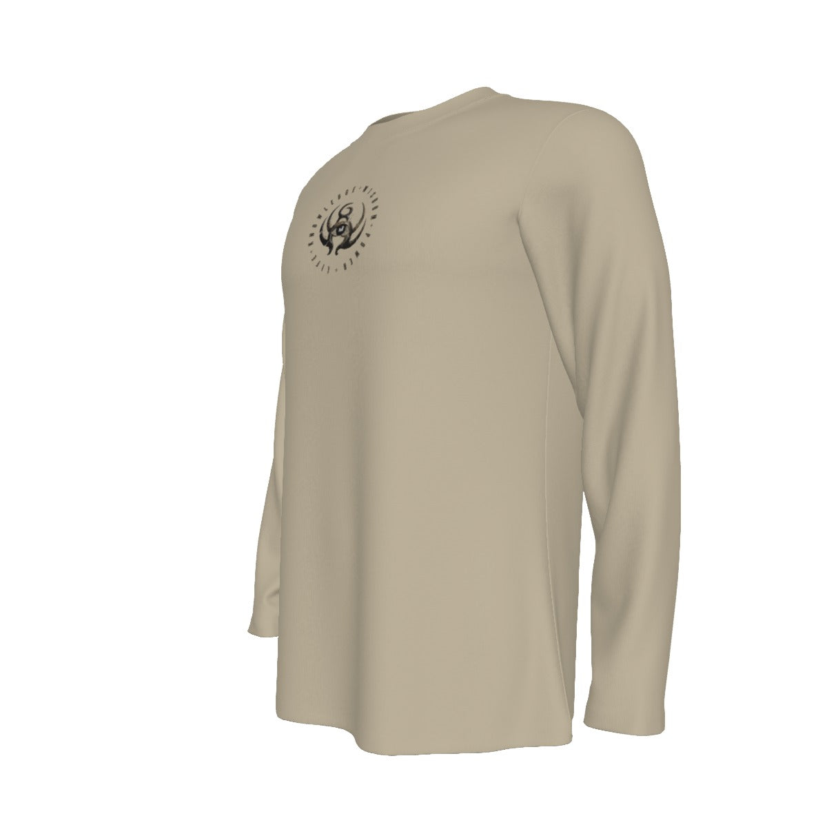 All-Over Print Long Sleeve T-Shirt | 190GSM Cotton