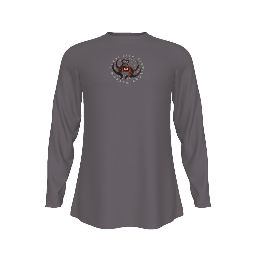 All-Over Print Long Sleeve T-Shirt | 190GSM Cotton