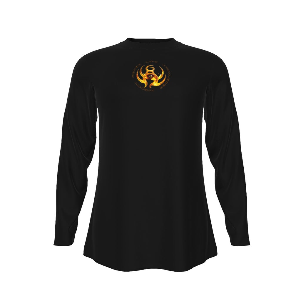 All-Over Print Long Sleeve T-Shirt | 190GSM Cotton